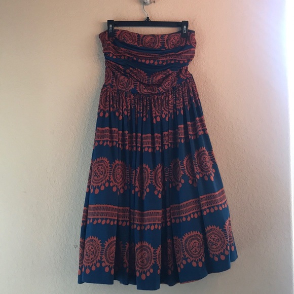 Anthropologie Girls From Savoy Strapless, NWT - Picture 4 of 8